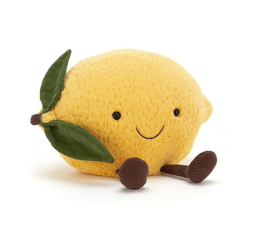 JellyCat Amuseable Lemon - Small H12cm | Little Baby.