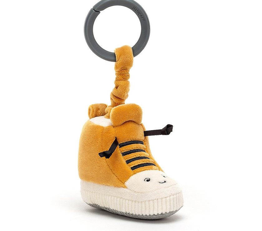 JellyCat Kicketty Sneaker Activity Toy - H14cm