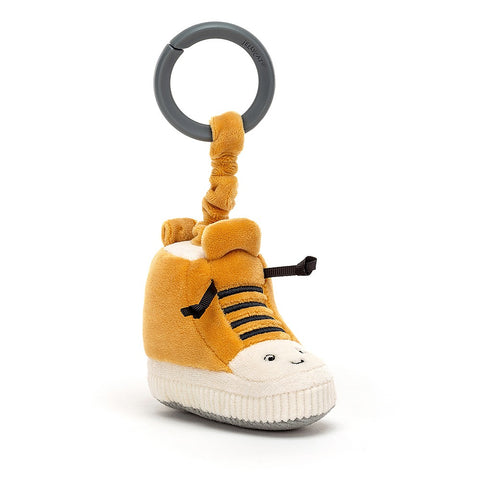 JellyCat Kicketty Sneaker Activity Toy - H14cm