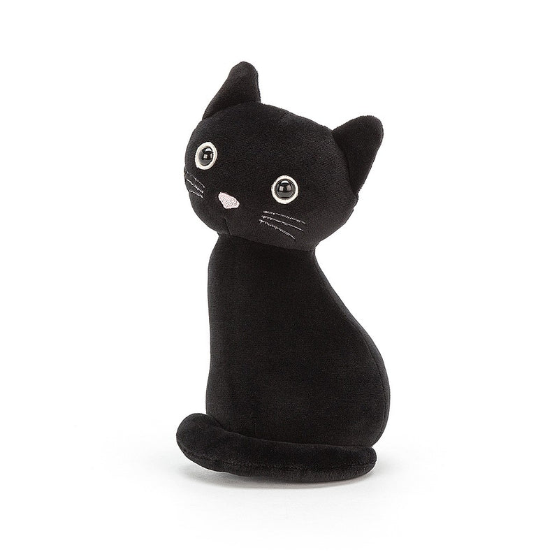 JellyCat Lucky Black Cat - Small H19cm | Little Baby.