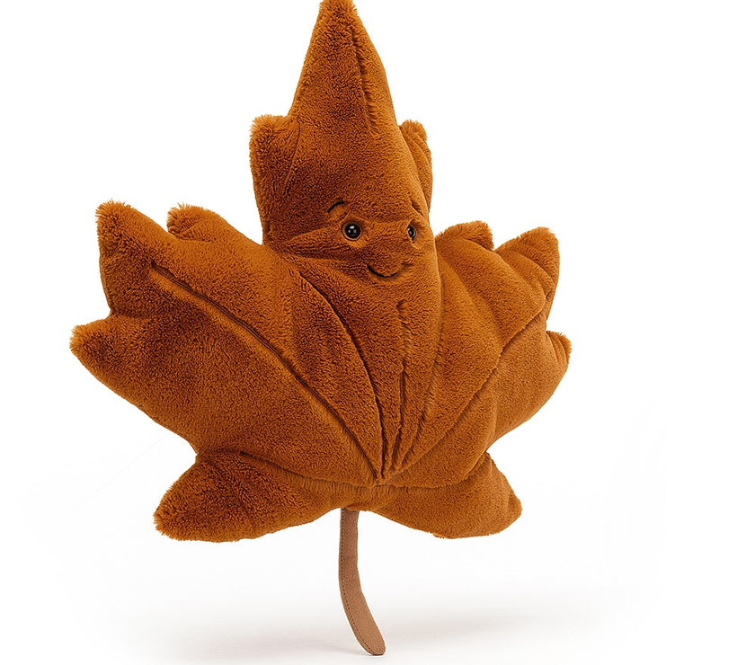 JellyCat Woodland Maple Leaf - H43cm | Little Baby.