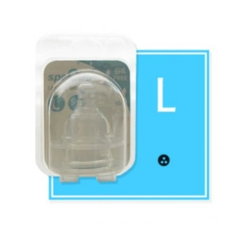 Spectra Teat for Wide Neck Bottle (Pack of 2) - L | Little Baby.