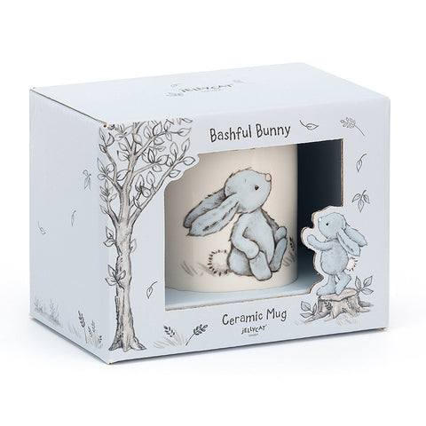 JellyCat Bashful Blue Bunny Mug | Little Baby.