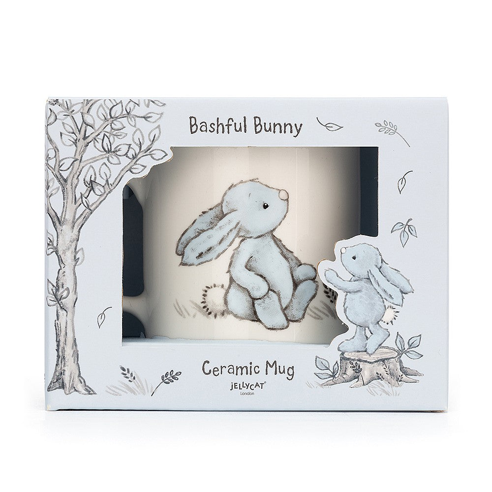 JellyCat Bashful Blue Bunny Mug | Little Baby.