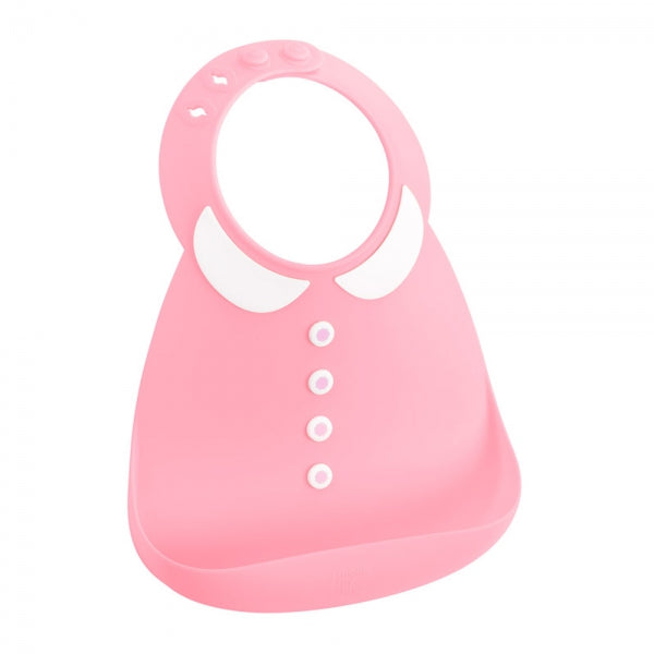 Make My Day Bib - Peter Pan Pink | Little Baby.