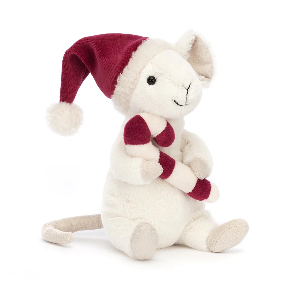 Jellycat Merry Mouse Candy Cane - H18cm