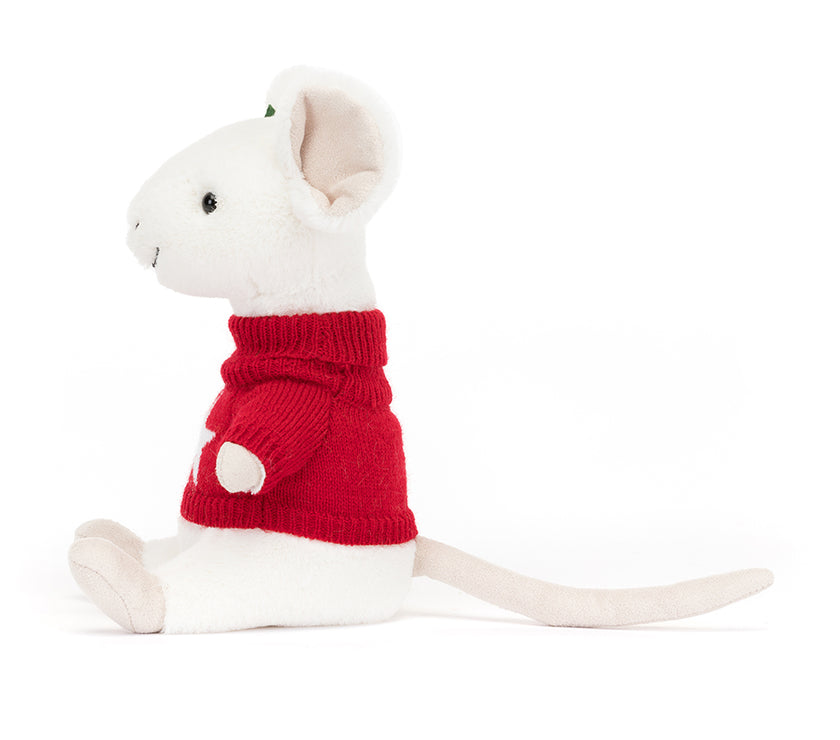 Jellycat Merry Mouse Jumper - H18cm