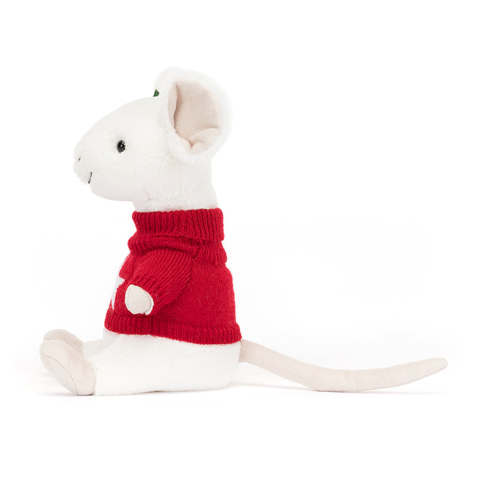 Jellycat Merry Mouse Jumper - H18cm