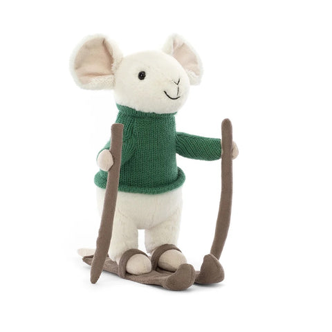 Jellycat Merry Mouse Skiing - H20cm