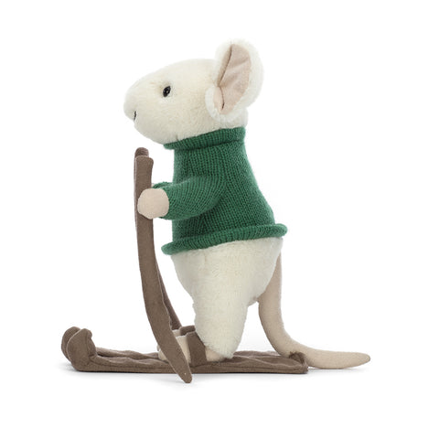 Jellycat Merry Mouse Skiing - H20cm