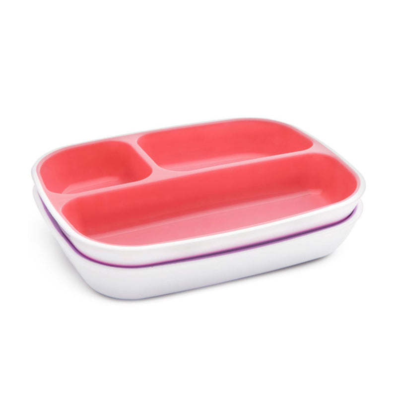 Munchkin Splash ™ Toddler Divided Plates-4