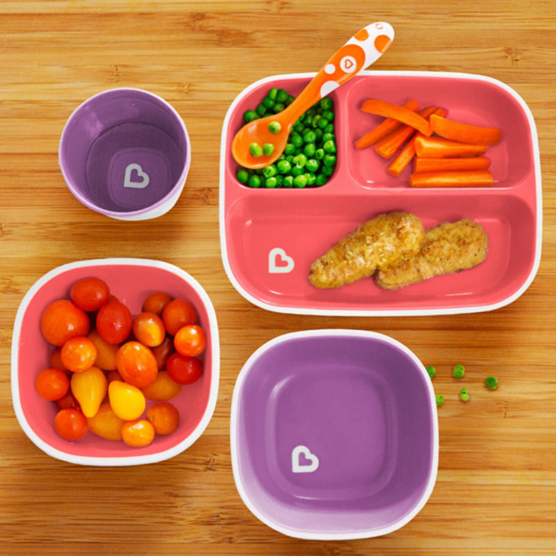 Munchkin Splash ™ Toddler Divided Plates-5