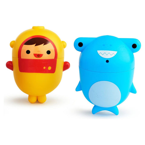 Munchkin CleanSqueeze™ Mold-Free Bath Squirts - Scuba/Shark | Little Baby.
