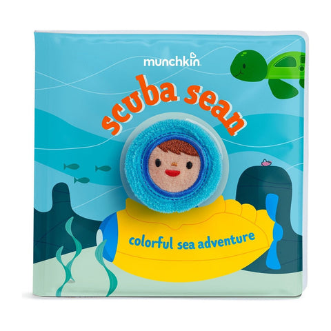 Munchkin Soapy Stories™ Ocean Puppet Bath Book | Little Baby.