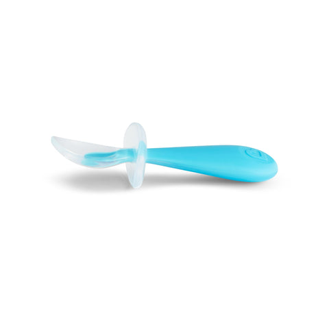 Munchkin - 2Pk Gentle Scoop Spoons, Blue/Green