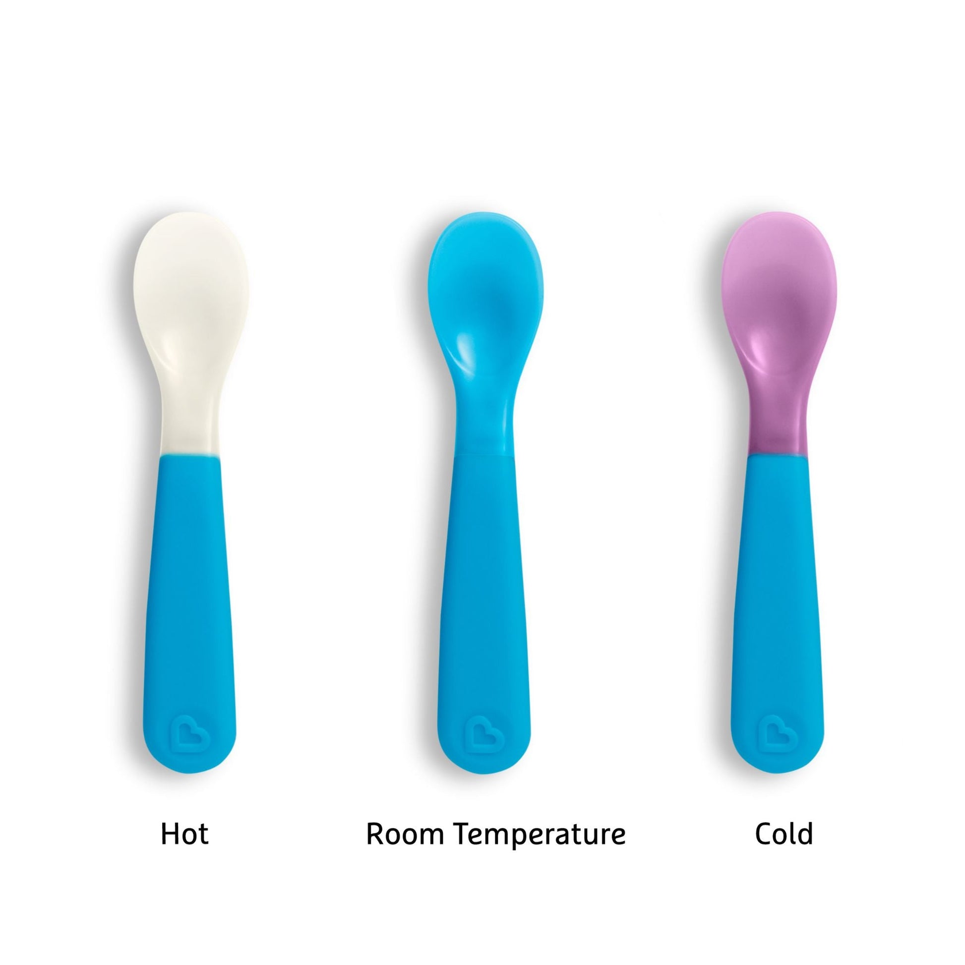 Munchkin ColorReveal ™ Colour Changing Toddler Forks & Spoons-2