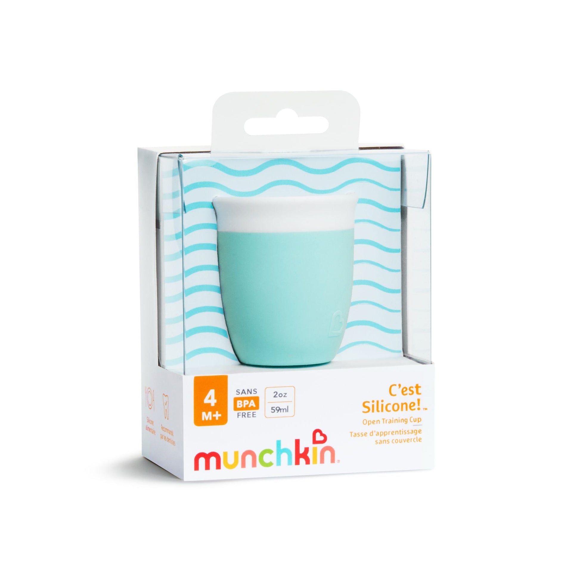 Munchkin C’est Silicone! ™ Open Training Cup-6