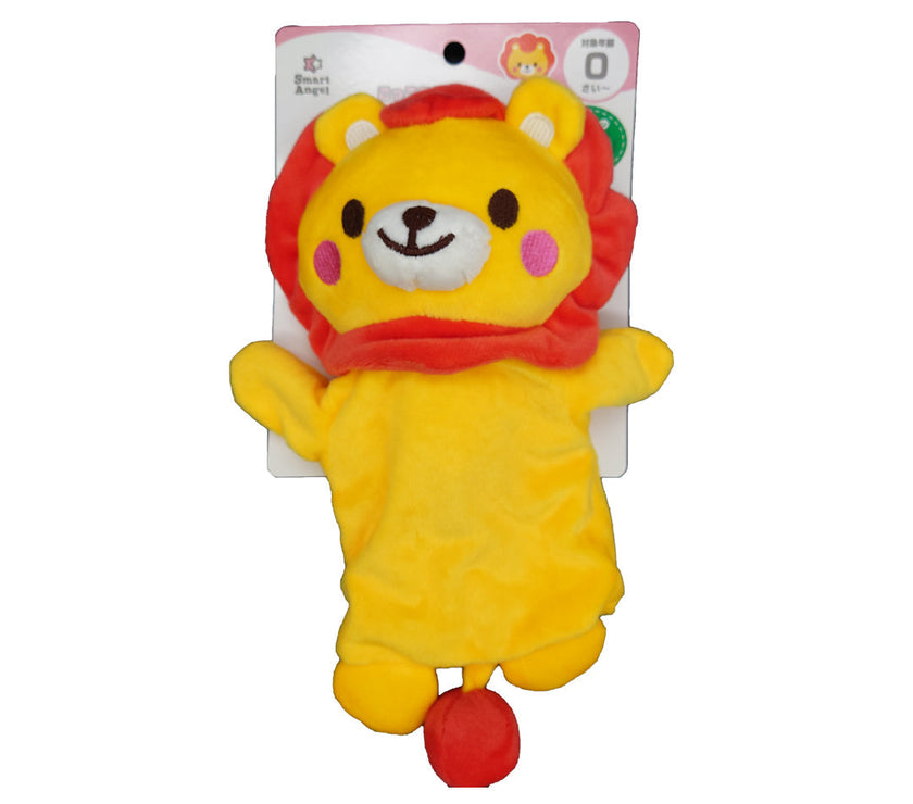 Smart Angel Toothbrush 360 Bristles + Hand Puppet Toy (Lion)