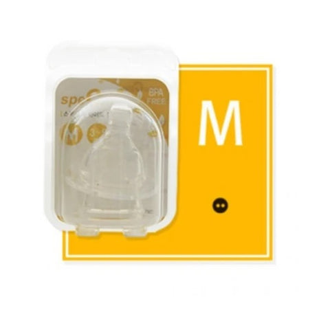 Spectra Teat for Wide Neck Bottle (Pack of 2) - M | Little Baby.