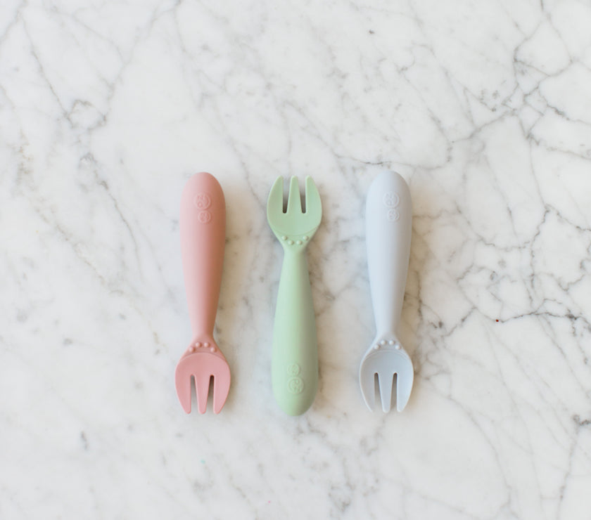 ezpz Mini Utensils (8 Colours) | Little Baby.