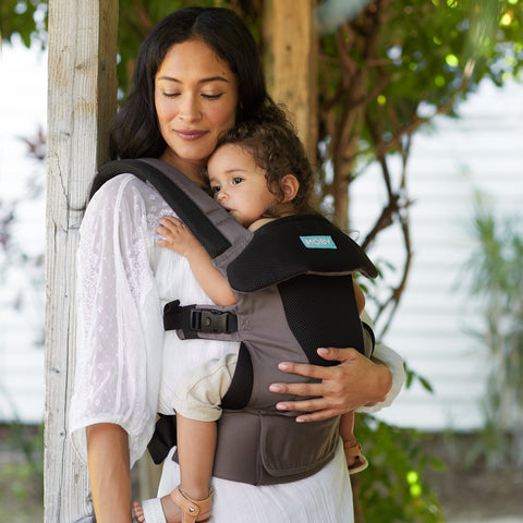 NEW! MOBY Move 4 Position Carrier - Charcoal Grey | Little Baby.