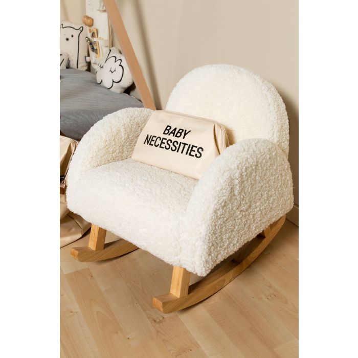 Childhome Kids Rocking Chair - Teddy - Off White Natural-5