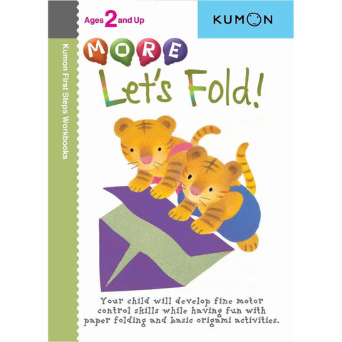 Kumon Books - More Let's Fold | Little Baby.