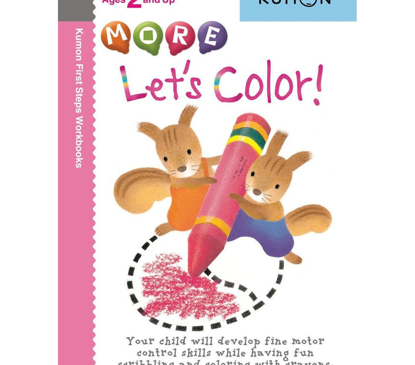 Kumon Books - More Let’s Color! | Little Baby.