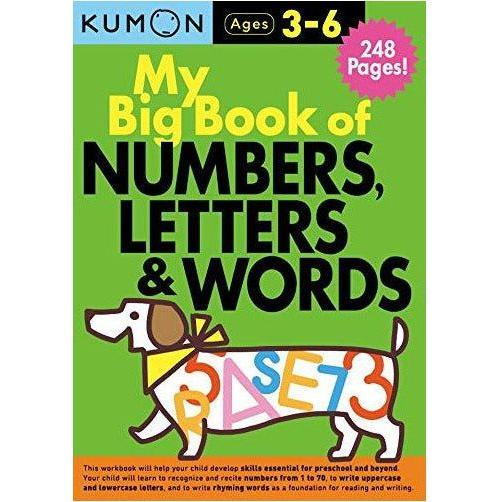 Kumon My Big Book of Numbers, Letters, and Words | Little Baby.