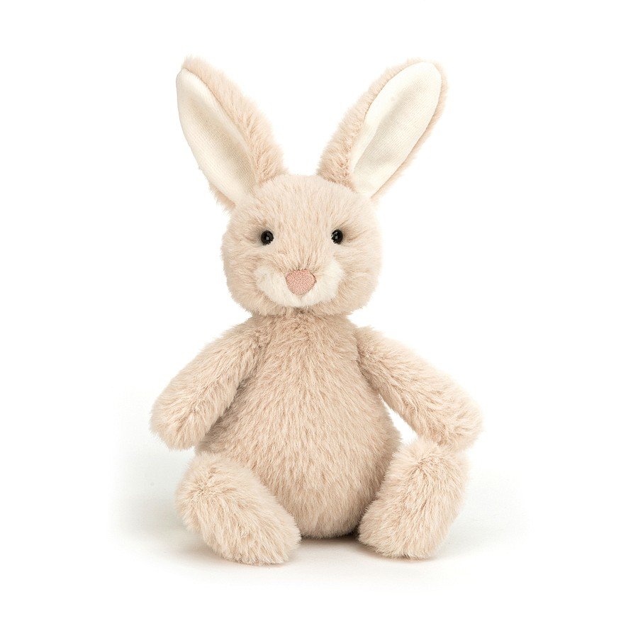 JellyCat Nibbles Oatmeal Bunny - H21cm
