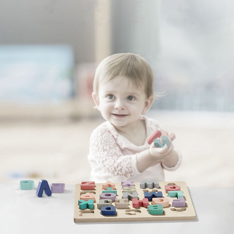 Bc Babycare Baby Learning Board - Wooden Block Sorter | Little Baby.