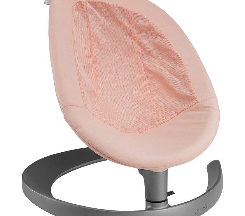 Nuna LEAF™ Grow with Toy Bar - Peach (2021) | Little Baby.
