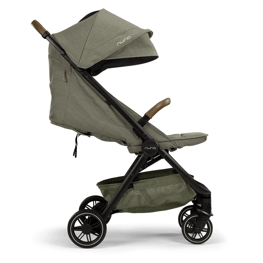 Nuna Trvl Stroller- Pine (w/ rain cover & travel bag)