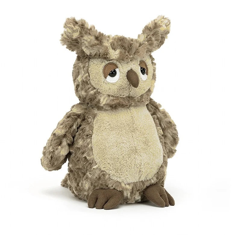 Jellycat Oberon Owl (Horned) - H26cm-1