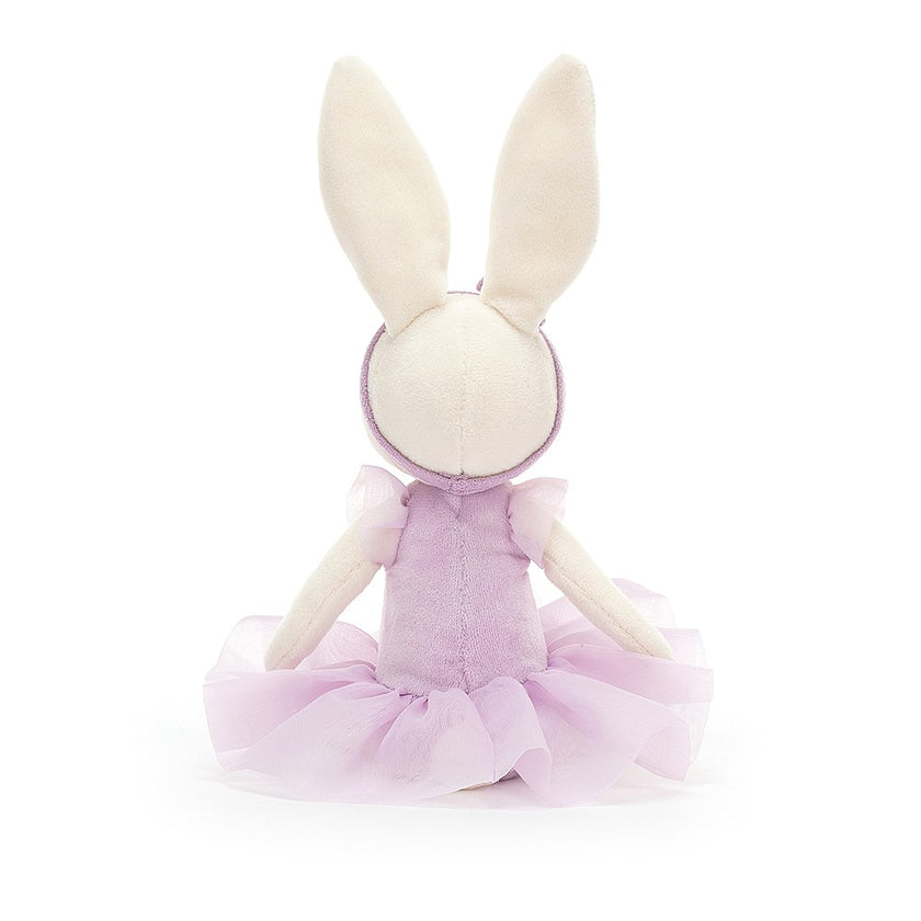 JellyCat Pirouette Bunny Lilac - H27cm | Little Baby.