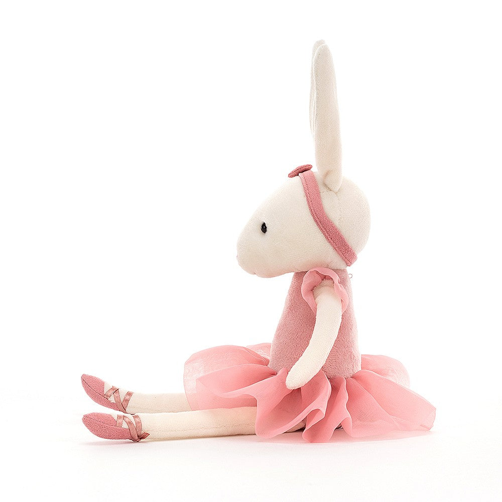 JellyCat Pirouette Bunny Rose - H27cm | Little Baby.