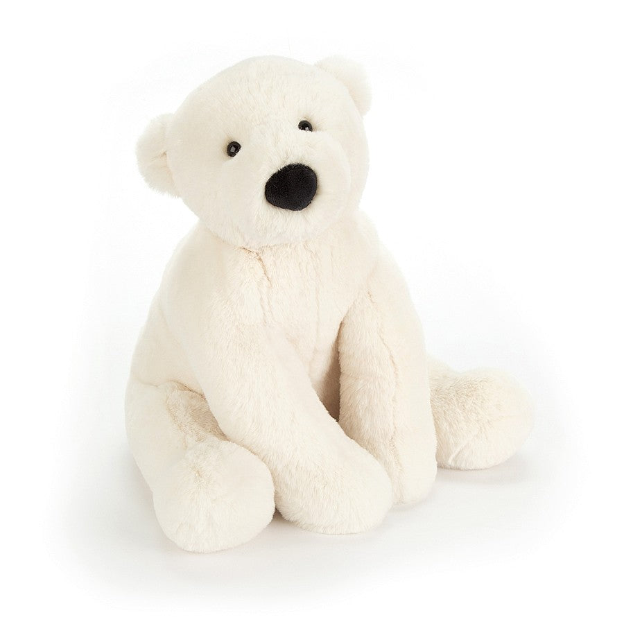 JellyCat Perry Polar Bear - Large H36cm | Little Baby.