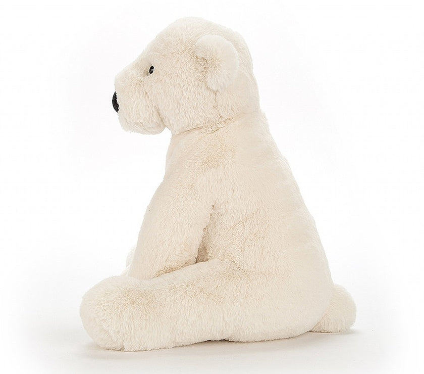 JellyCat Perry Polar Bear - Medium H26cm | Little Baby.