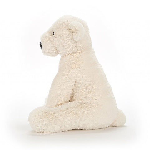 JellyCat Perry Polar Bear - Medium H26cm | Little Baby.