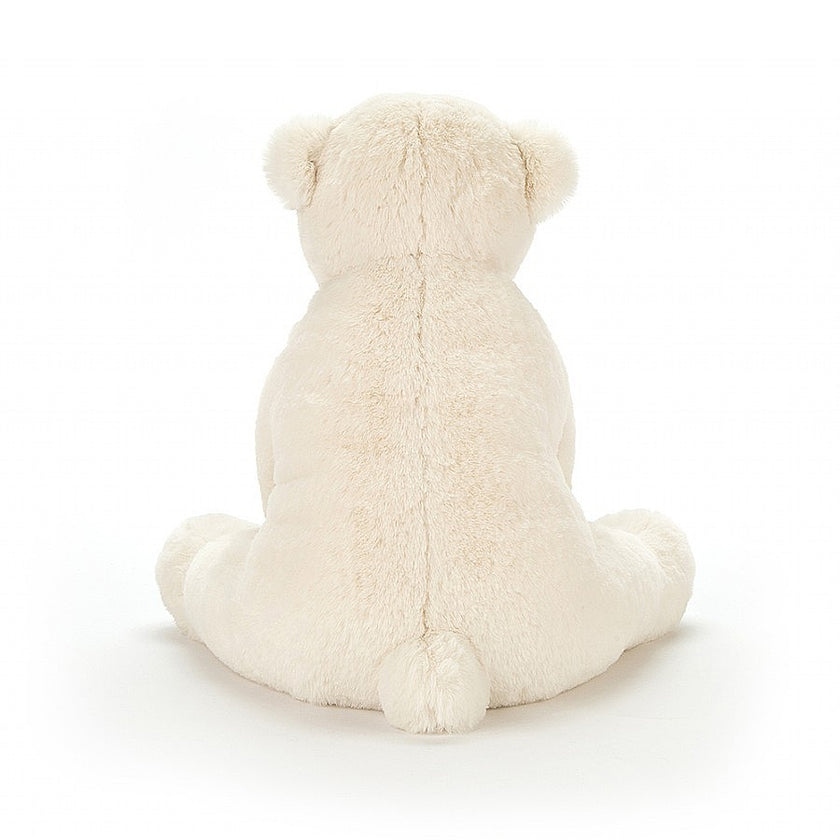 JellyCat Perry Polar Bear - Medium H26cm | Little Baby.