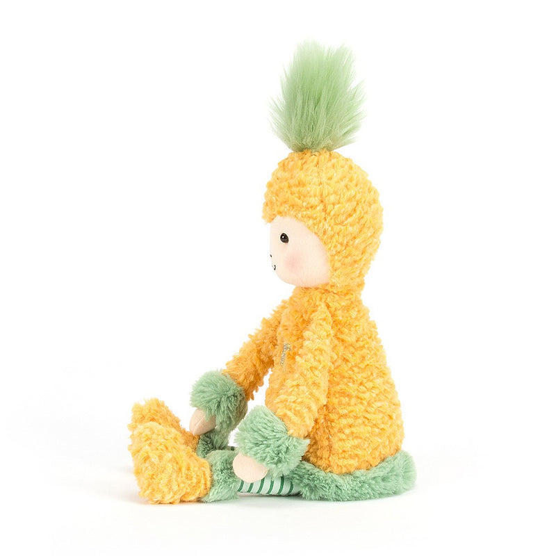 JellyCat Perky Pineapple Top - H30CM-2