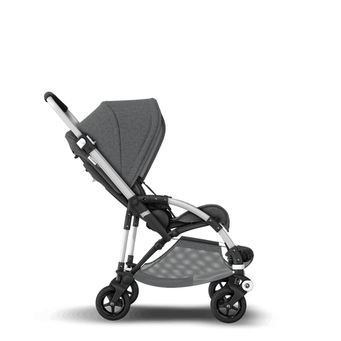 Bugaboo Bee5 Classic Complete Stroller - Grey Melange (2+2 Years Warranty) | Little Baby.