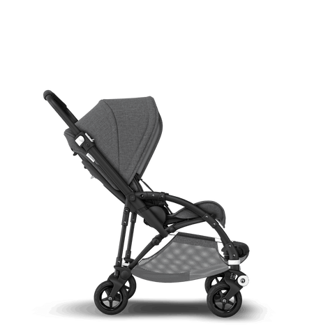 Bugaboo Bee5 Classic Complete Stroller - Grey Melange (2+2 Years Warranty) | Little Baby.