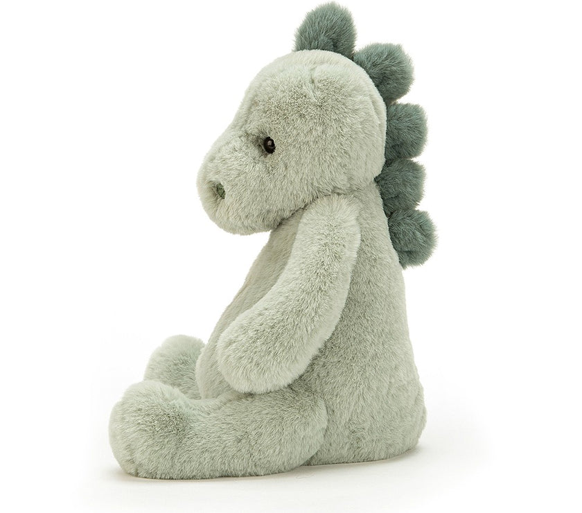 JellyCat Puffles Dino - Medium H32cm | Little Baby.
