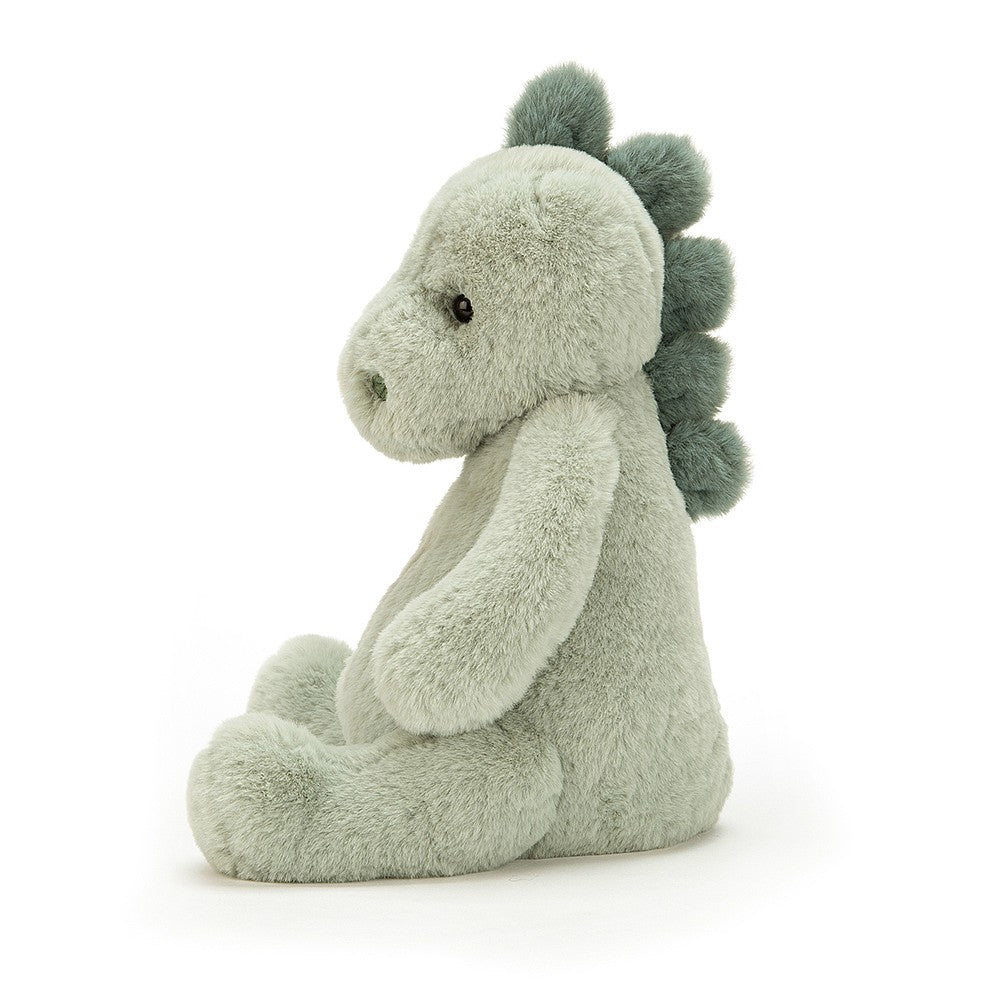 JellyCat Puffles Dino - Small H19cm | Little Baby.