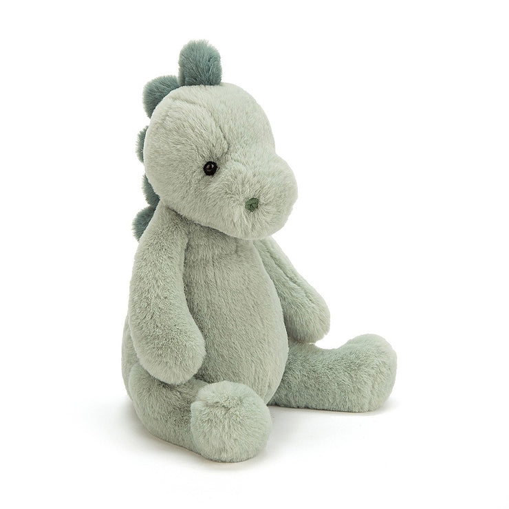 JellyCat Puffles Dino - Small H19cm | Little Baby.