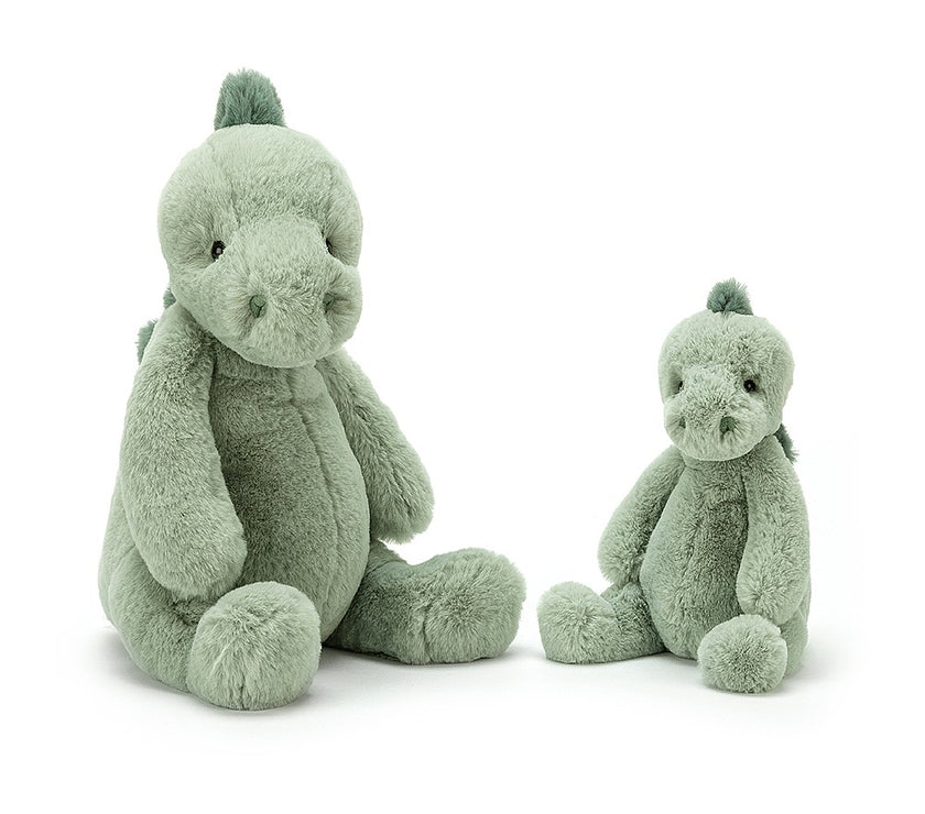 JellyCat Puffles Dino - Small H19cm | Little Baby.