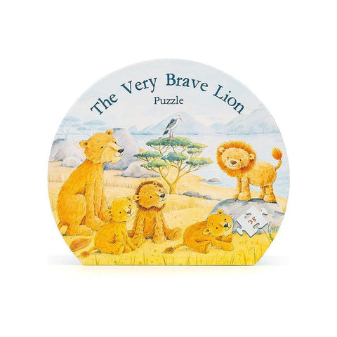 JellyCat The Very Brave Lion Puzzle | Little Baby.