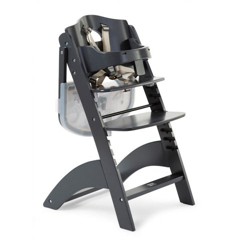 Childhome Lambda 3 Baby High Chair + Feeding Tray - Anthracite