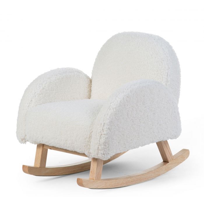 Childhome Kids Rocking Chair - Teddy - Off White Natural-1